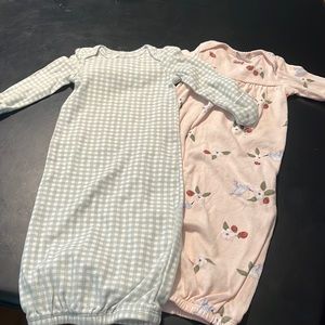 Girls newborn carters night gowns